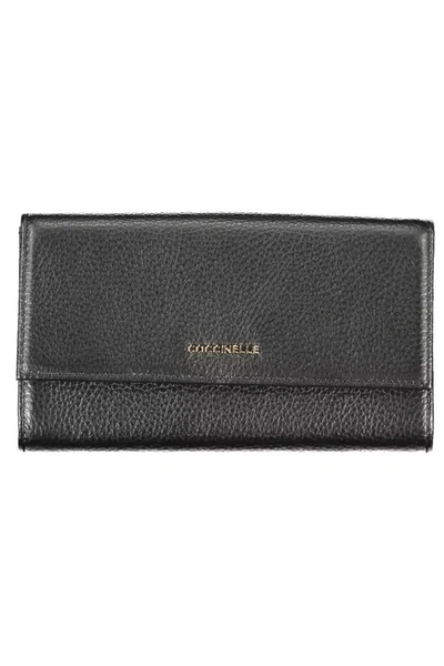 Coccinelle Leather Men's Wallet In Black