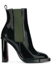 Alexander Mcqueen High Ankle Boots In Black