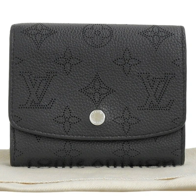 Pre-owned Louis Vuitton Iris Leather Wallet () In Black