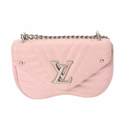 Pre-owned Louis Vuitton New Wave Leather Shoulder Bag () In Pink