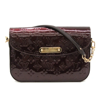 Pre-owned Louis Vuitton Rodeo Drive Patent Leather Shoulder Bag () In Red