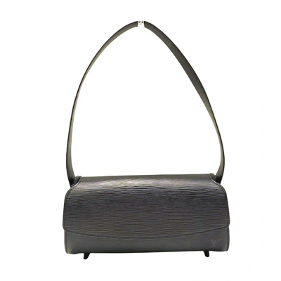 Pre-owned Louis Vuitton Nocturne Leather Shopper Bag () In Black