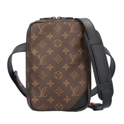 Pre-owned Louis Vuitton Utility Canvas Clutch Bag () In Brown