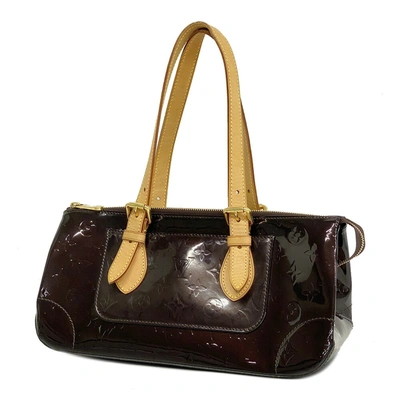 Pre-owned Louis Vuitton Rosewood Patent Leather Shoulder Bag () In Purple