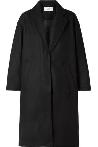 Isabel Marant Étoile Cody Wool-blend Coat In Black