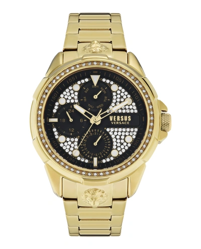 Versus 6e Arrondissement Crystal Bracelet Watch In Multi