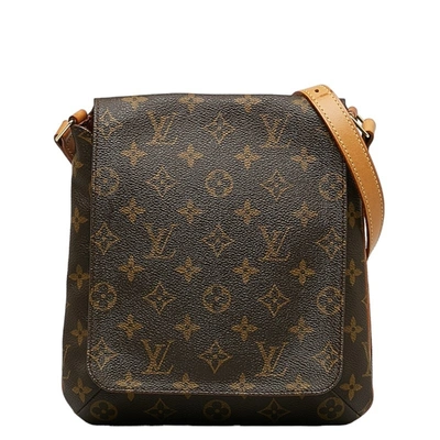 Pre-owned Louis Vuitton Musette Canvas Shoulder Bag () In Brown
