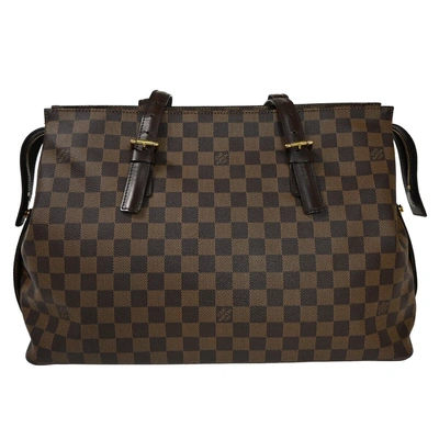 Pre-owned Louis Vuitton Chelsea Canvas Shoulder Bag () In Brown