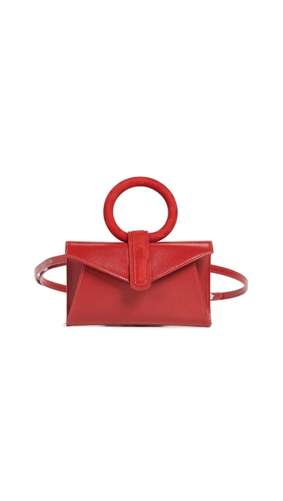 Complet Valery Micro Belt Bag In Red