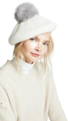 Eugenia Kim Rochelle Hat In White