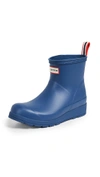 Hunter Original Play Waterproof Rain Bootie In Peak Blue