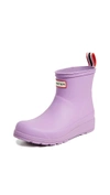 Hunter Original Play Short Boots In Thistle