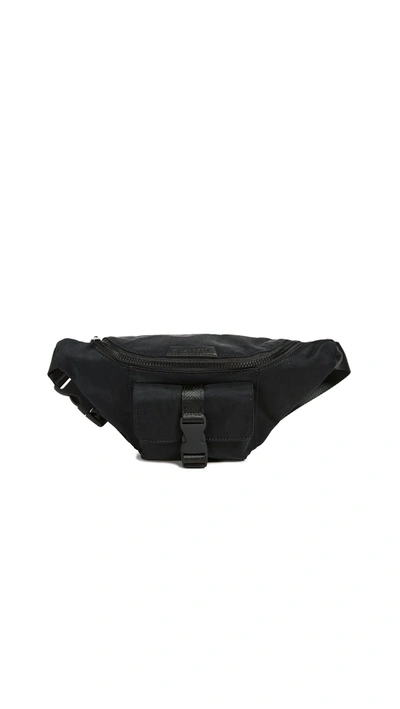 Kendall + Kylie Isla Oversized Fanny Pack In Black