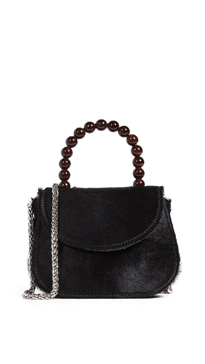 Maryam Nassir Zadeh Charm Bag In Black