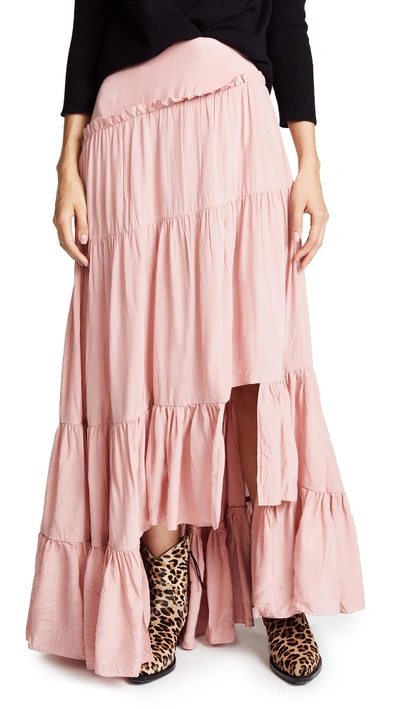 3.1 Phillip Lim / フィリップ リム Full Gathered Skirt In Dusty Pink