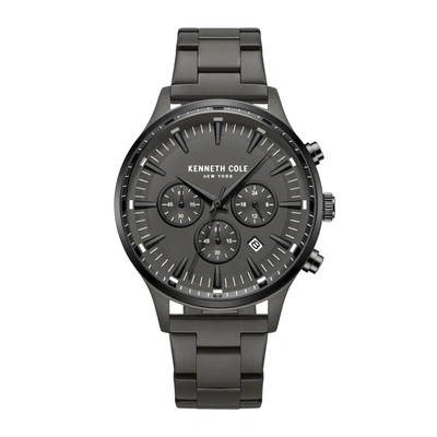 Kenneth Cole New York Men's 43mm Quartz Watch Kcwgk2271004 In Black