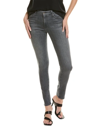 Ag Jeans Farrah Aldgate High-rise Skinny Jean In Grey