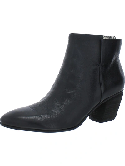 Sarto Franco Sarto Kinga Womens Leather Ankle Booties In Black