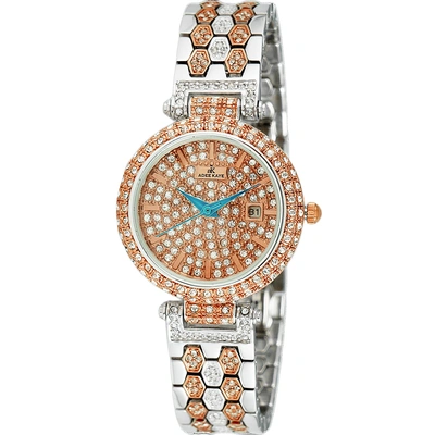 Adee Kaye Women's Finess Gold Dial Watch