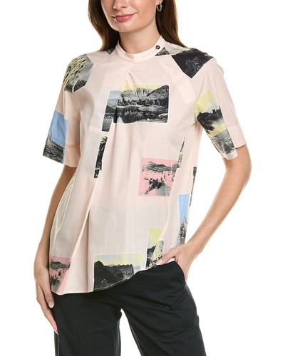 Cedric Charlier Blouse In Pink