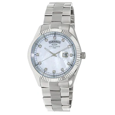 Oniss Men's Admiral White Dial Watch