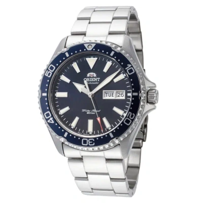 Mathey-tissot Orient Men's Ra-aa0002l19b Sport Kamasu Mako Iii 42mm Automatic Watch In Silver