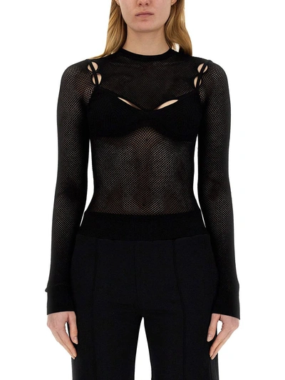 Off-white Top A Net In Black