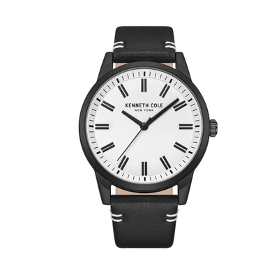 Kenneth Cole New York Men's 45mm Quartz Watch Kcwga2270403 In Black