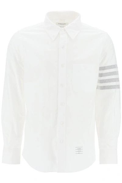 Thom Browne 4 Bar Shirt In White