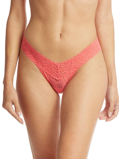 Hanky Panky Animal Instincts Low Rise Thong In Red