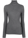 Aspesi Perfectly Fitted Sweater In Grey