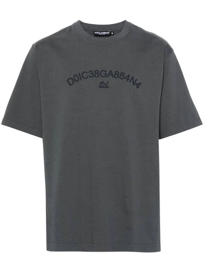 Dolce & Gabbana T-shirts And Polos In Grey