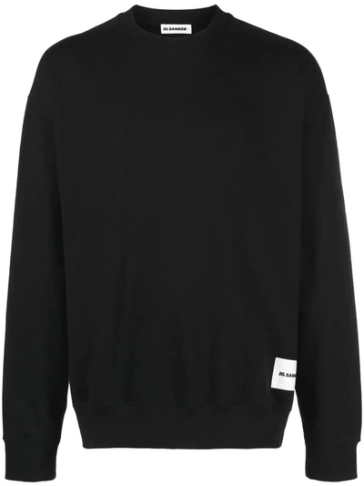 Jil Sander Sweaters In Black