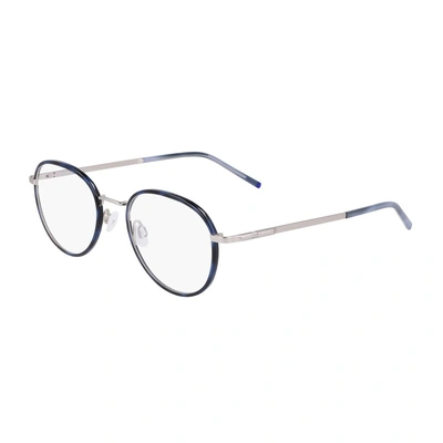 Zeiss Zs22104 Eyeglasses In 460 Blue/silver/turtle