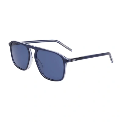 Zeiss Zs22507s Sunglasses In 4413 Crystal Denim