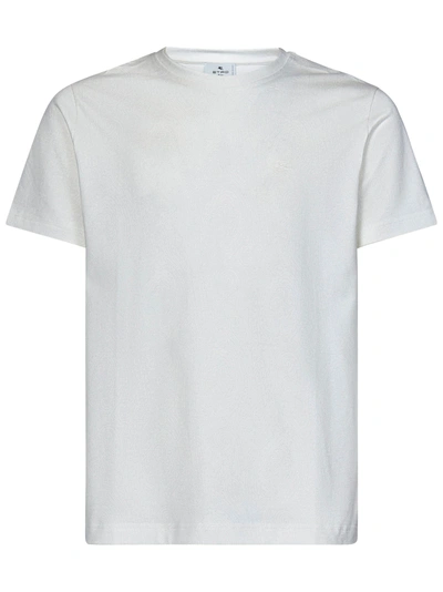 Etro T-shirt  In Bianco