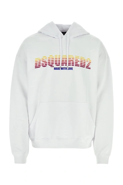 Dsquared2 Dsquared Sweatshirts In White