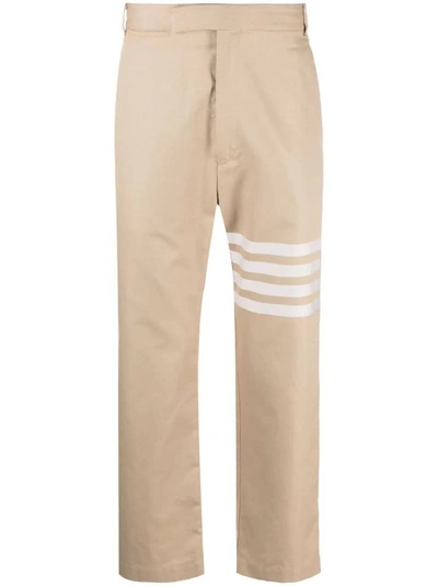 Thom Browne Thome Trousers In Brown