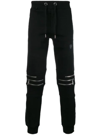 Philipp Plein Slim-fit Sweatpants In Black