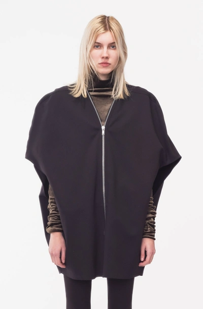 Rick Owens Lilies Girdered Bubble Jacket In 42
