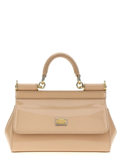 Dolce & Gabbana Sicily Small Handbag In Pink