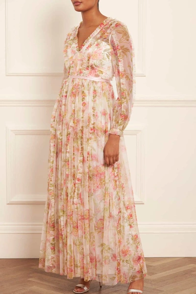 Needle & Thread Peony Promise Maxi Dress In Multi