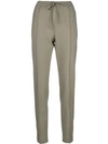 Joseph Tapered Trousers In Green
