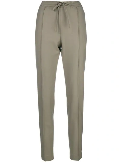 Joseph Tapered Trousers In Green