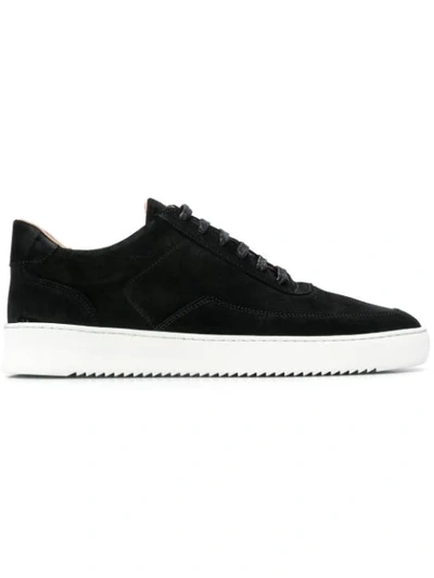 Filling Pieces Low Top Trainers - Black