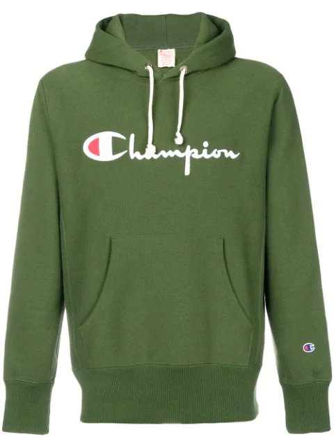 green champion hoodie