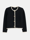 Alex Mill Paris Sweater Jacket In Black
