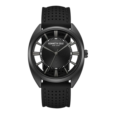 Kenneth Cole New York Men's 42mm Quartz Watch Kcwgm7003001 In Black