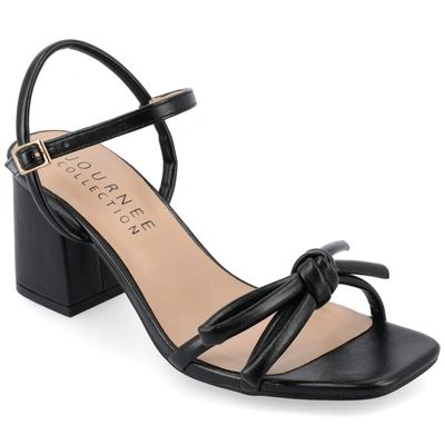 Journee Collection Collection Women's Tru Comfort Foam Meryl Sandals In Black