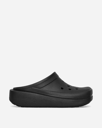 Crocs Blunt Toe Clogs In Black